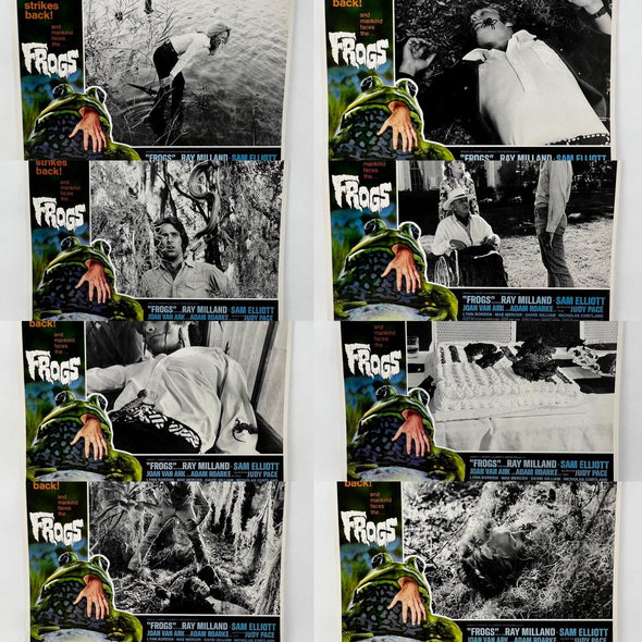 Nature Stikes Back Frogs Collectible movie Lobby Card Set of 8