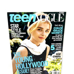 Teen Vogue Magazine Chloe Grace Moretz Oct 2014 Original Publication