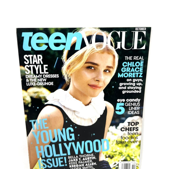 Teen Vogue Magazine Chloe Grace Moretz Oct 2014 Original Publication