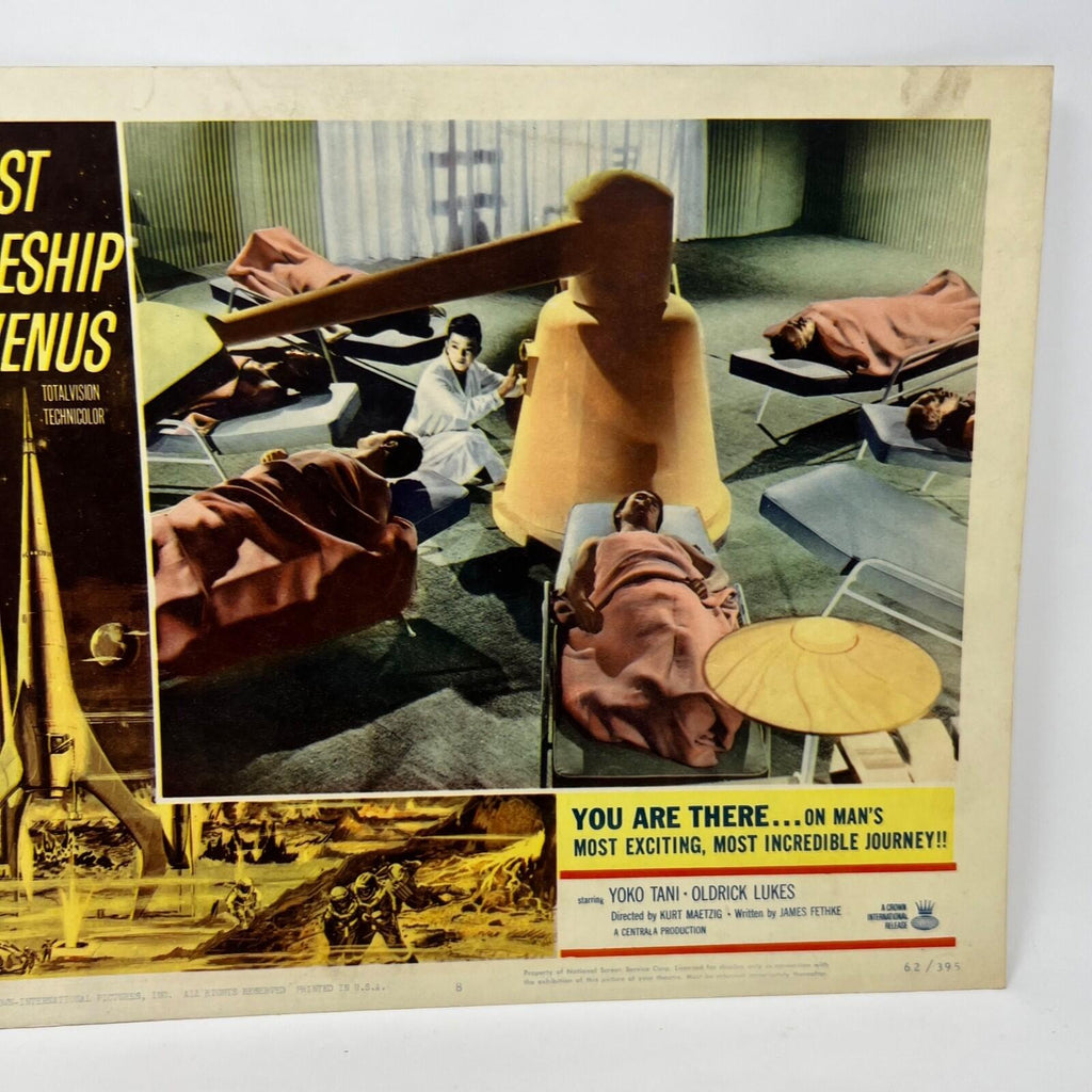 1962 First Spaceship On Venus Collectible movie Lobby Card No. 8