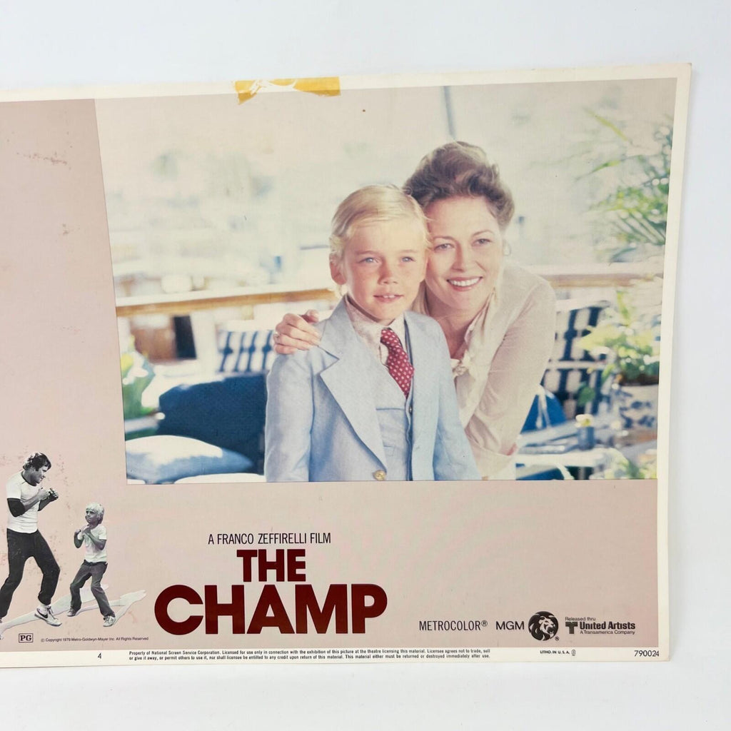 1979 The Champ Original Movie Lobby card No.4