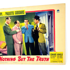 Nothing But The Truth Collectible Movie Lobby Card Bob Hope Paulette Goddard (d)