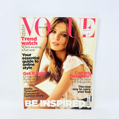 Vogue British May 2009 FASHION MAGAZINE Stella Tennant Be inspired trench watch