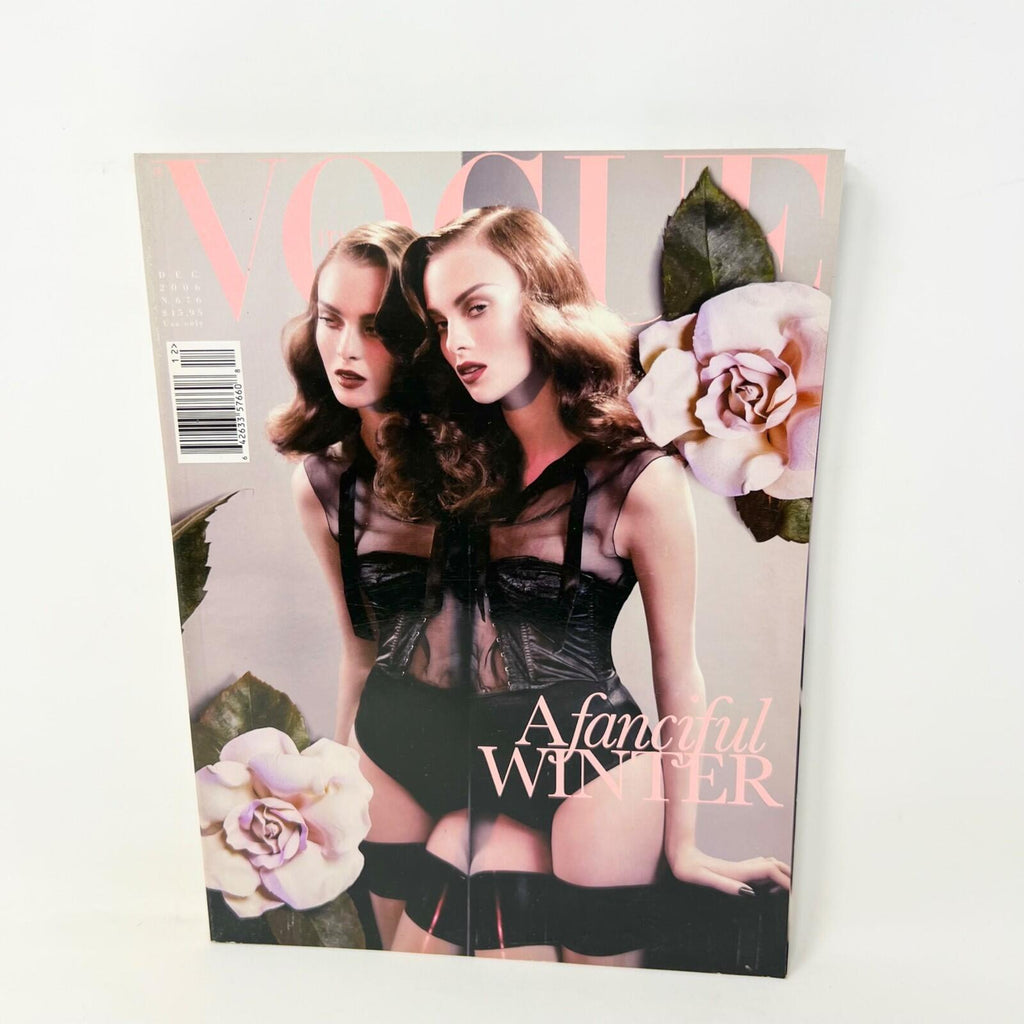 Vogue Italia Dec 2006 Karen Elson Doutzen Kroes Michael Jordan Kate Bosworth