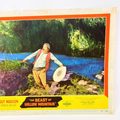 1956 The Beast Of Hollow Mountain  Vintage Movie Lobby Card No.5  Guy Madison