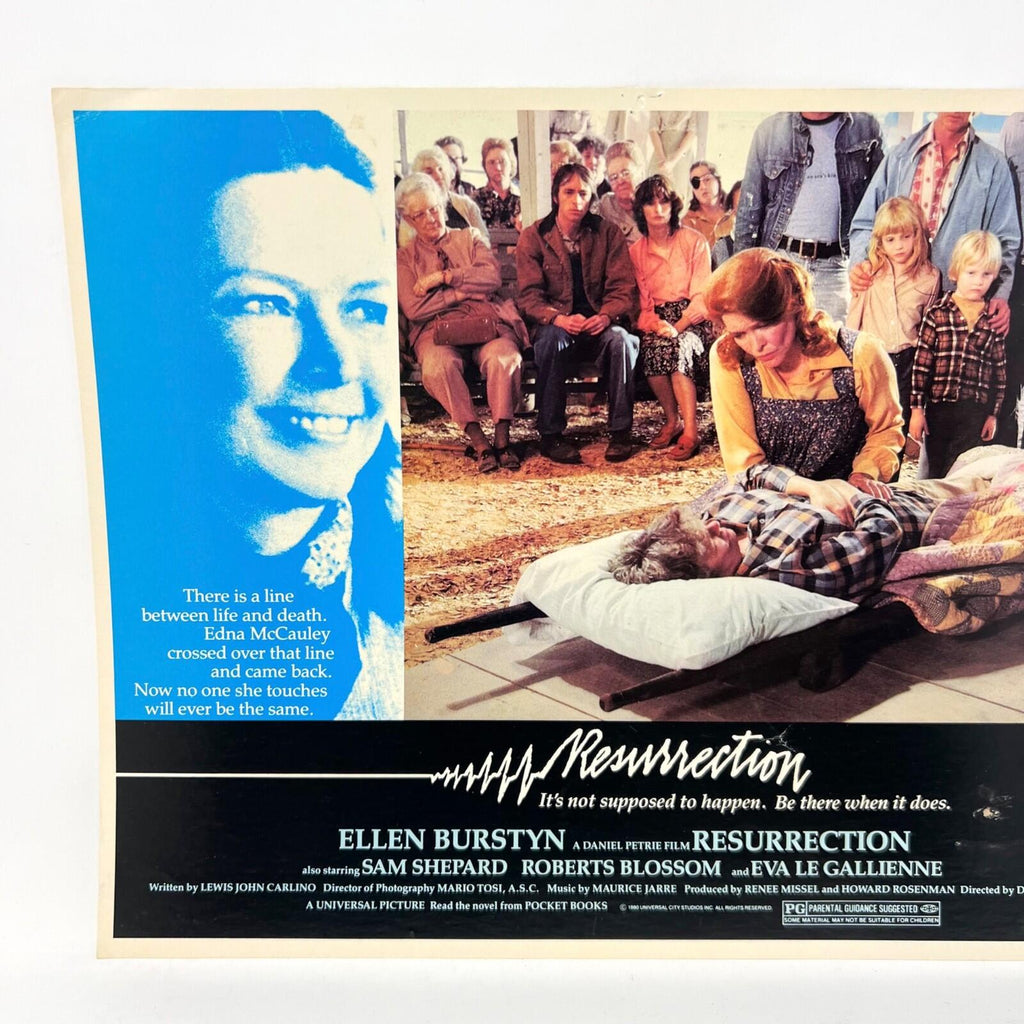 1980 Resurrection Lobby Card Movie Poster (d)