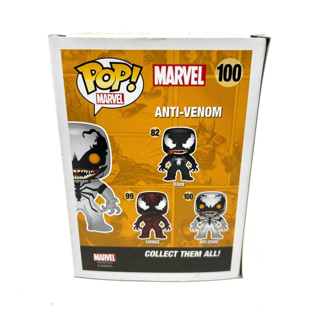 Funko Pop Marvel Hot Topic Anti-Venom Binyl Bobble-Head