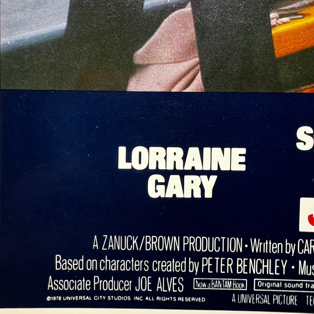 1978 Universal Studios Jaws 2 Horror Film Original Movie Lobby Card (a)