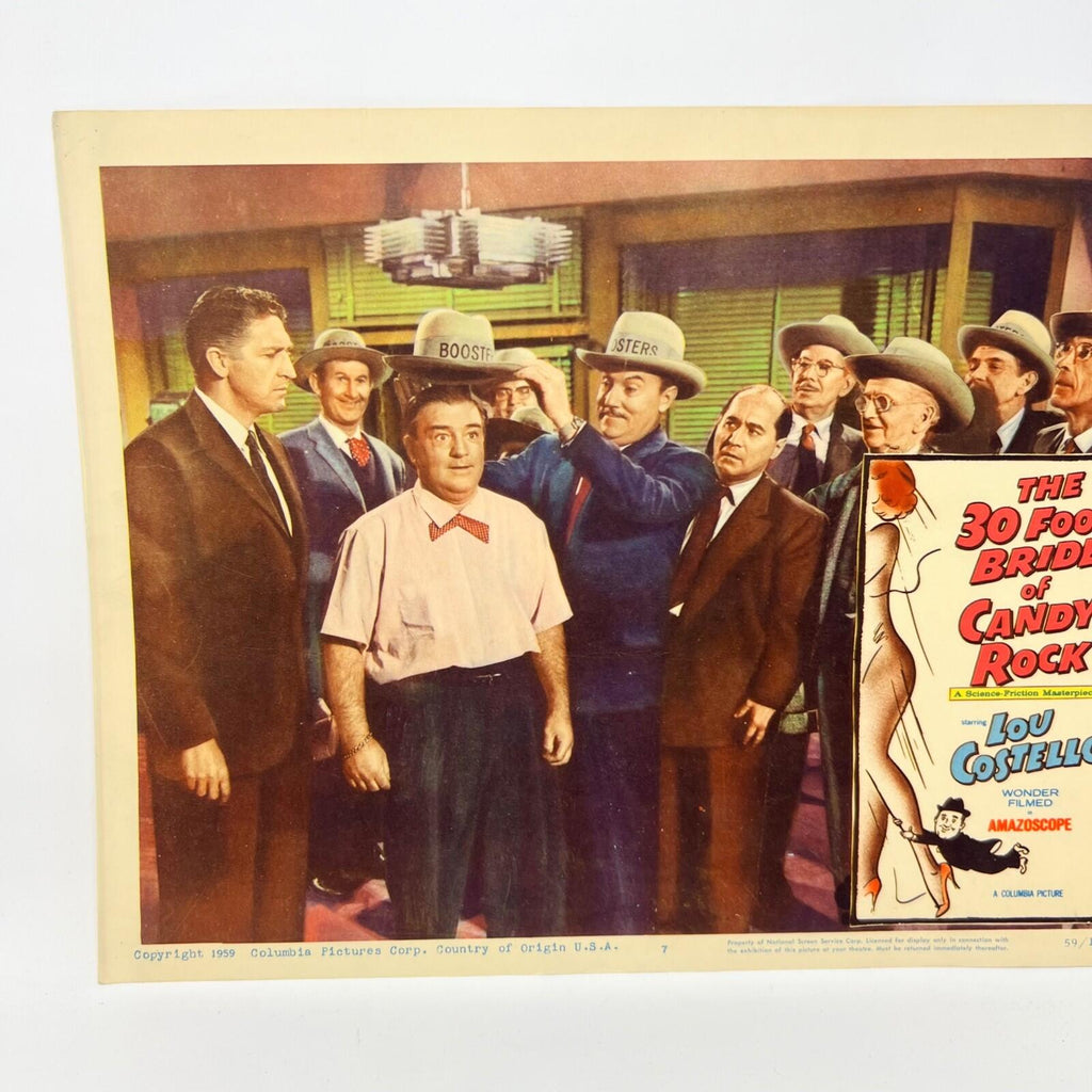 1959 The 30 Foot Bride Of Candy Rock Lobby Card Movie Poster No.7