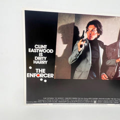 Clint Eastwood Is Dirty Harry The Enforcer Collectible movie Lobby Card No.8