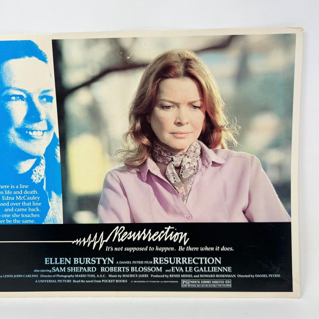 1980 Resurrection Lobby Card Movie Poster (a)