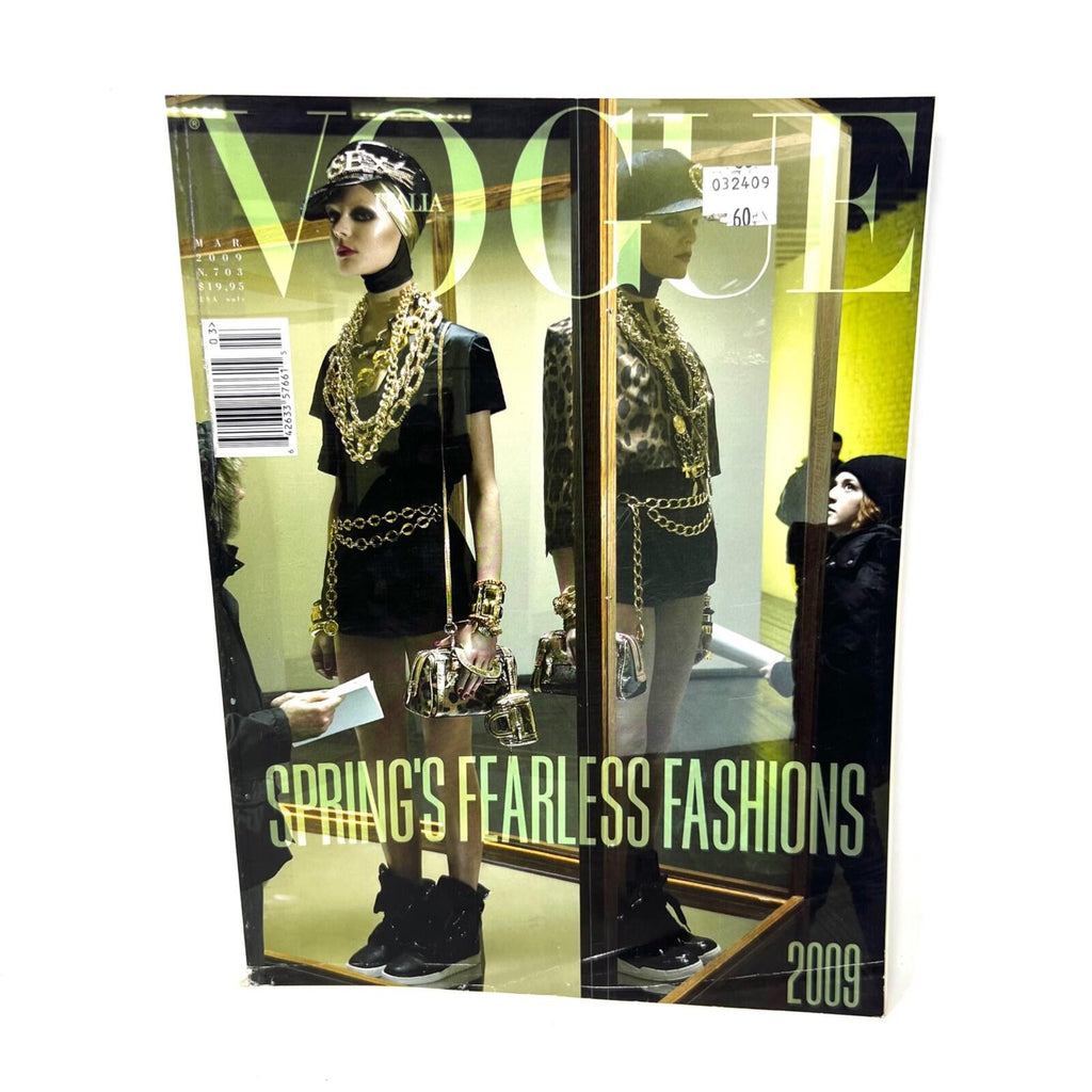 Vogue Magazine Italia N. 703 March 2009 Springs Fearless Fashion
