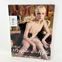Vogue Magazine Italia N. 637 September 2007 Real People & Style