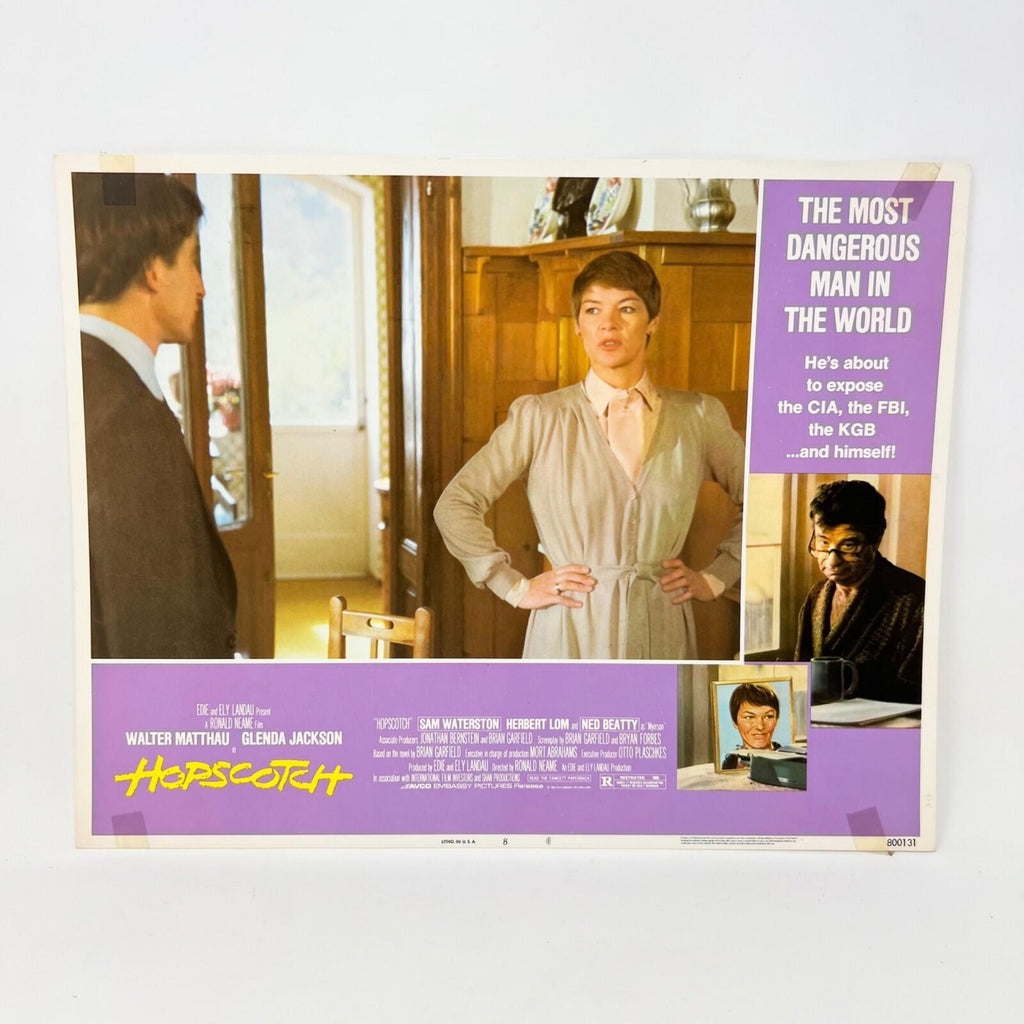 1980 Vintage Hopscotch Lobby Card Movie Poster No.8