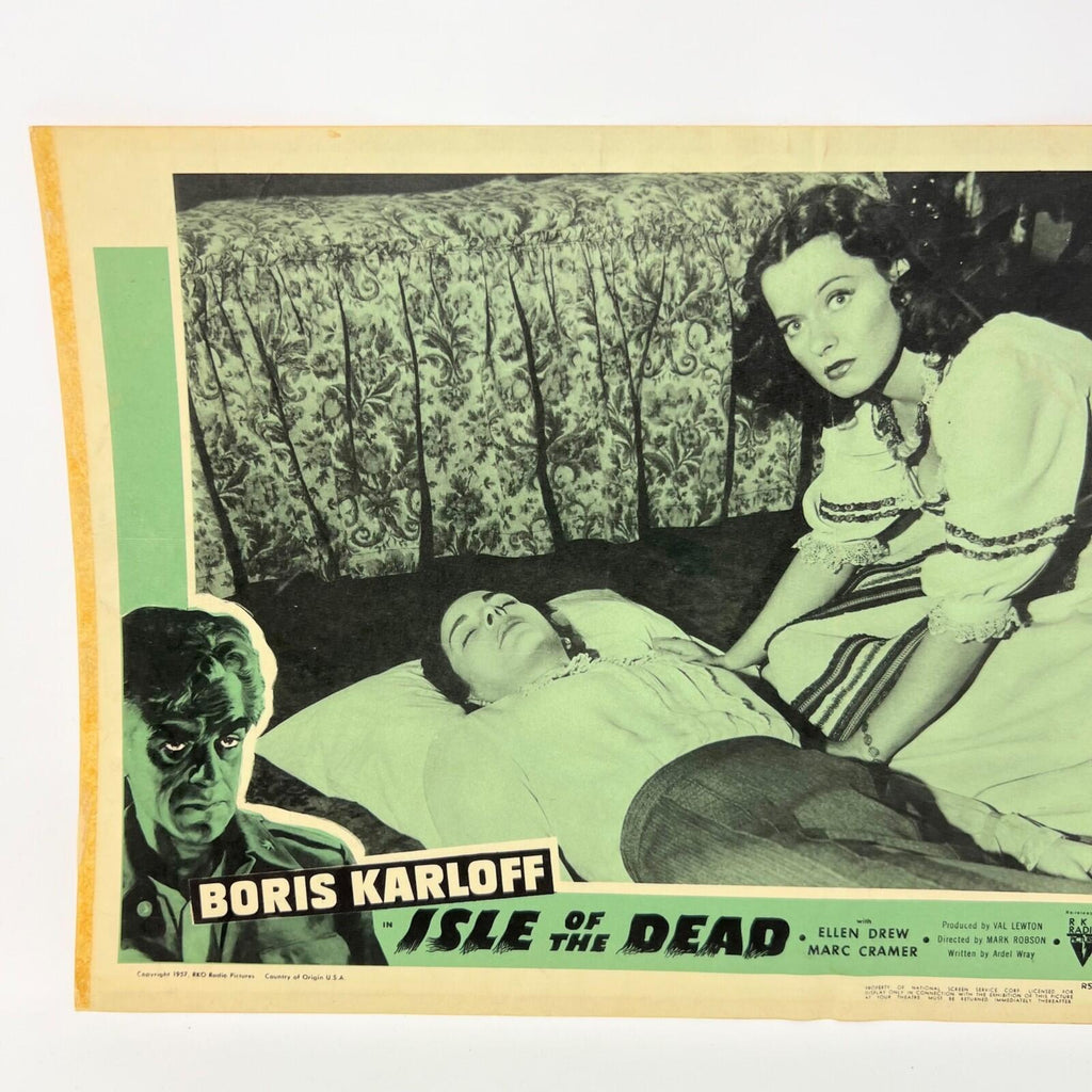 1957 Isle of the Dead lobby cardCollectible Lobby Card Movie Poster b