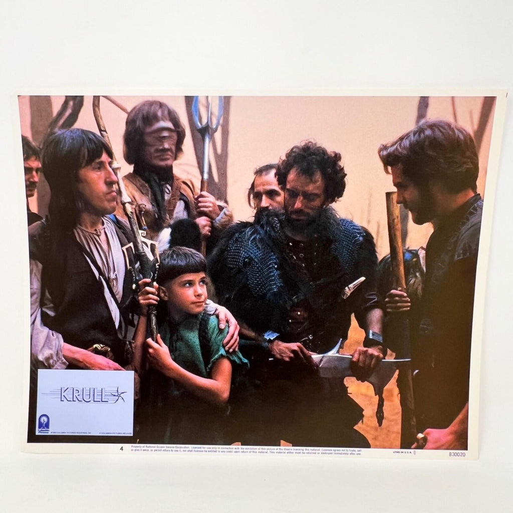 1983 Krull Original Vintgage  Lobby Card Movie Poster No.4