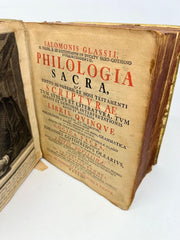 Philologia Sacra Salomon Glassius 1725 Johann Franz Budd J. G. Rühel Ogiaet St