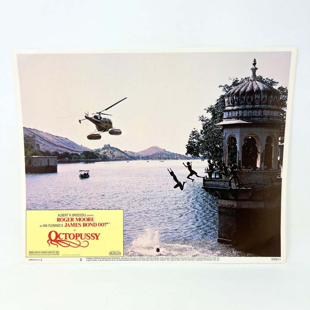 James Bond 007 Octopussy Original Movie Lobby card No.3