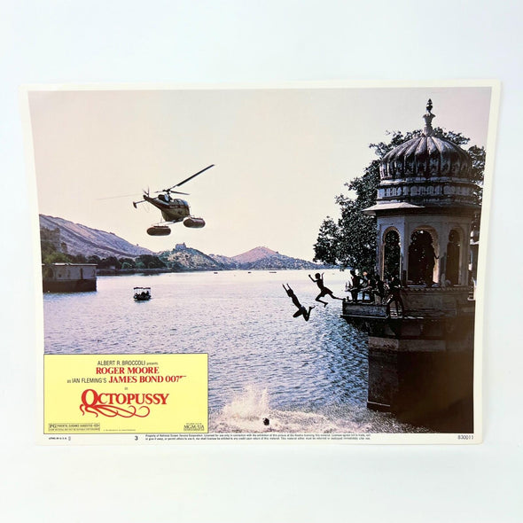 James Bond 007 Octopussy Original Movie Lobby card No.3