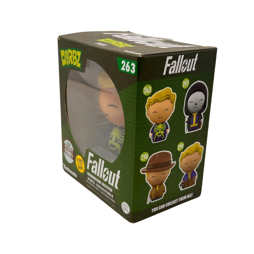 Funko Dorbz Bethesda Fallout Adamantium Skeleton Vinyl Collection GITD