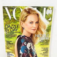Vogue Magazine August 2015 Issue NICOLE KIDMAN Cover Dazzle By Day