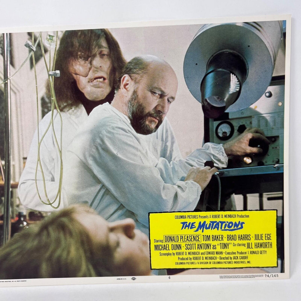 The Mutations Original Movie Lobby Card 74/165 No.6