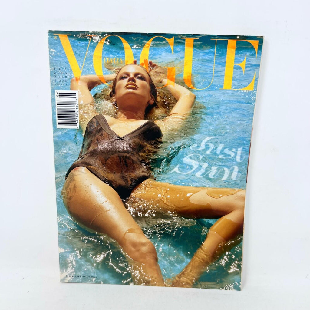 Vogue Magazine Italia June 2005 N.658