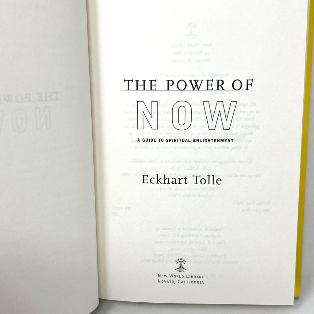 The Power of Now: A Guide to Spiritual Enlightenment Hardcover