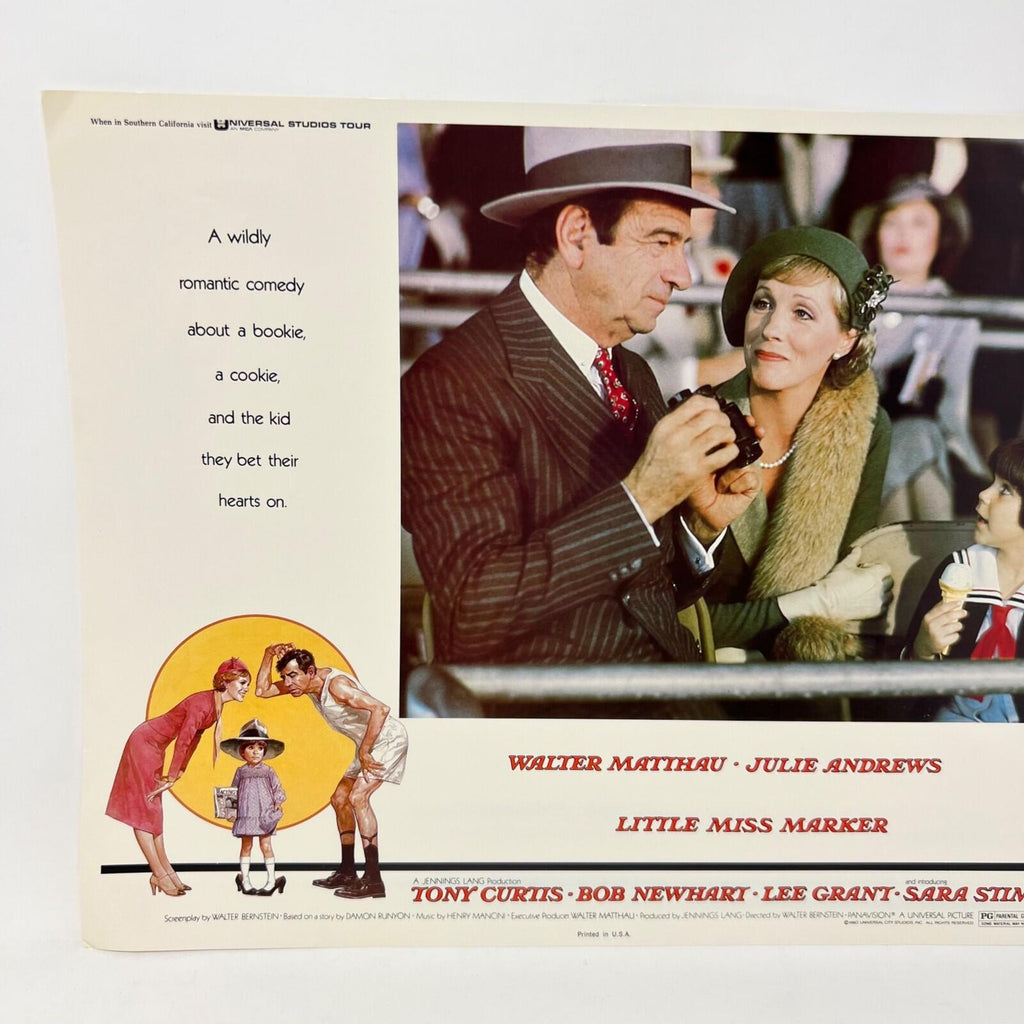 1980 Little Miss Marker Collectible movie Lobby Card (b)