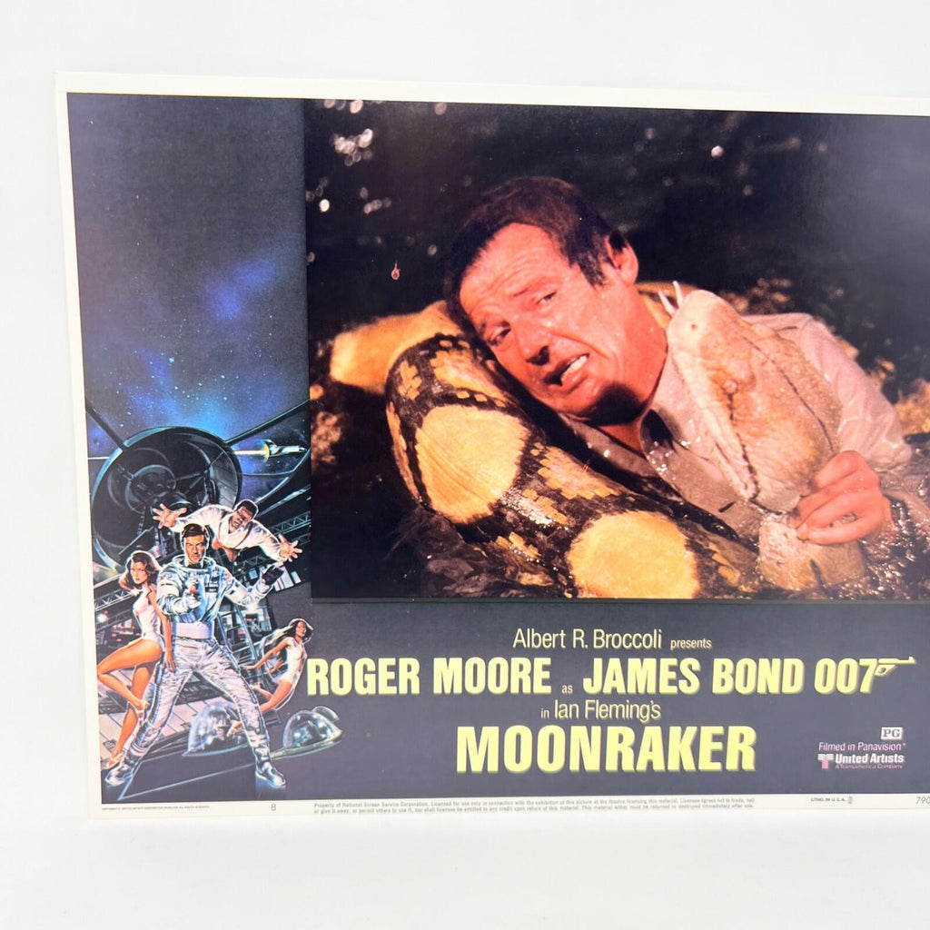 James Bond 007 In Lan Fleming's MoonRaker Collectible Movie Lobby Card No.8