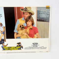 1981 The Night The Lights went Out in Georgia Original Movie Lobby card No.5