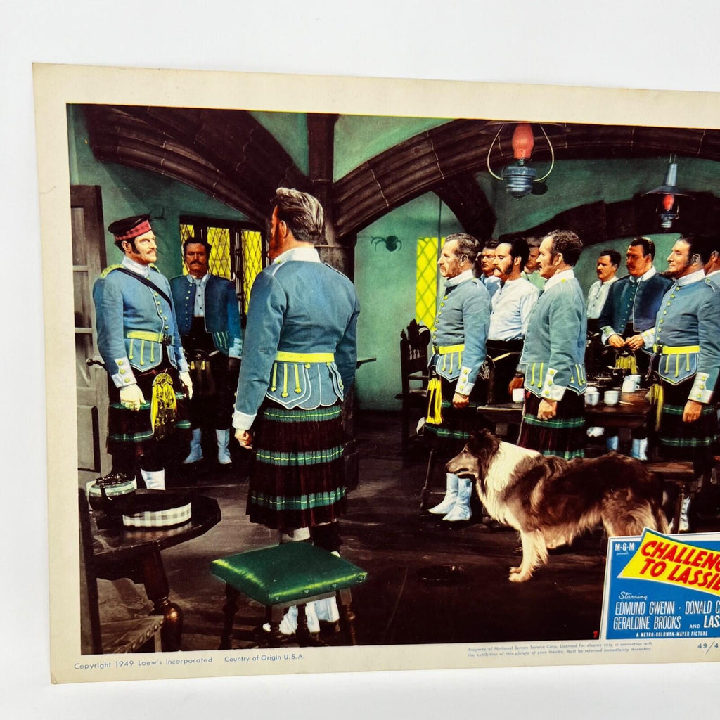 1949 Challenge To Lassie Movie Lobby Card (c)