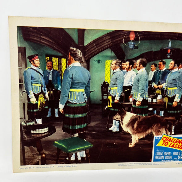 1949 Challenge To Lassie Movie Lobby Card (c)