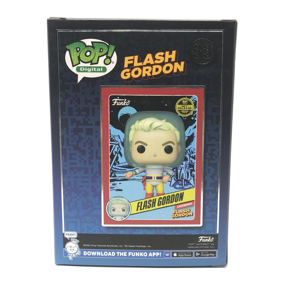 Funko Pop Digital Flash Gordon N.F.T. Release 1900 PCS