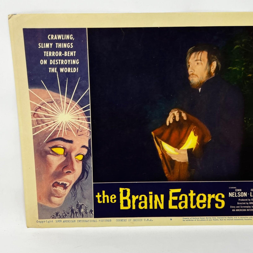 1958 The Brain Eaters Movie Lobby Card No.8