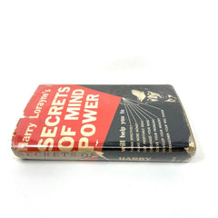 Secrets of Mind Power by Harry Lorayne, 1961 Hardcover