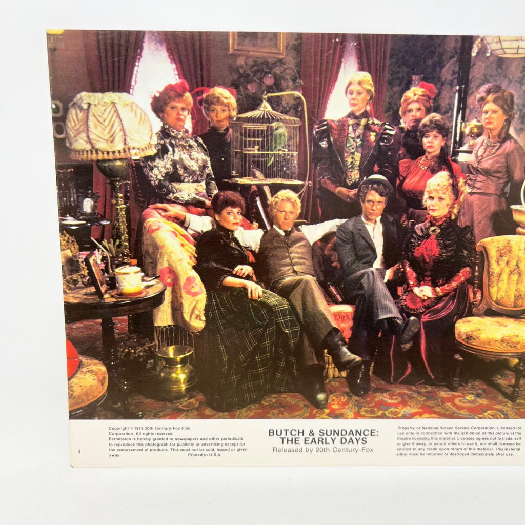 1979 Butch & Sundance The Early Days Collectible Movie Lobby Card No.4