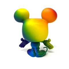 Funko POP Disney Pride Mickey Mouse (Rainbow), 3.75 inches Loose