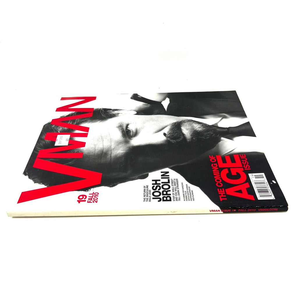 VMan V Man Magazine #19 Fall 2010 fashion ANDRES VELENCOSO SEGURA JOSH BROLIN