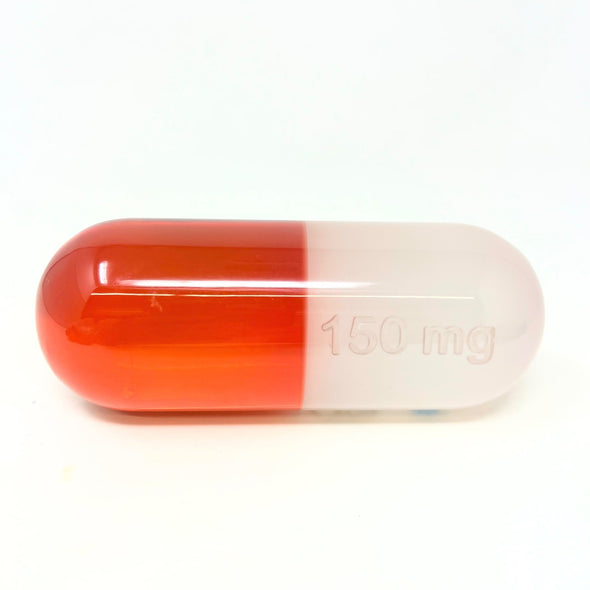 Jonathan Adler Acrylic Pill sculpture - Red  150 MG