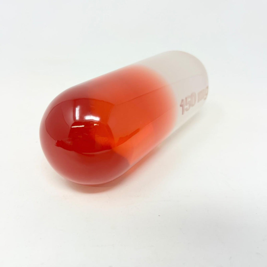 Jonathan Adler Acrylic Pill sculpture - Red  150 MG
