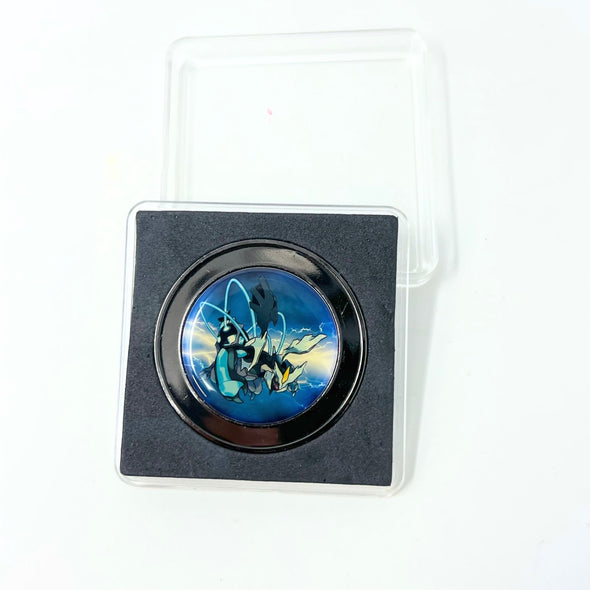 Nintendo Pokemon Black Version 2 Black Kyurem Commemorative Coin Token