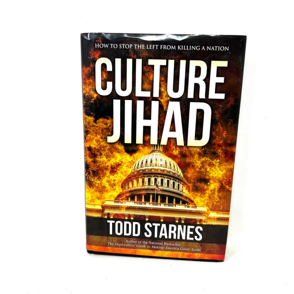 Culture Jihad: How to Stop the Left- 9781642931662, hardcover, Todd Starnes, new