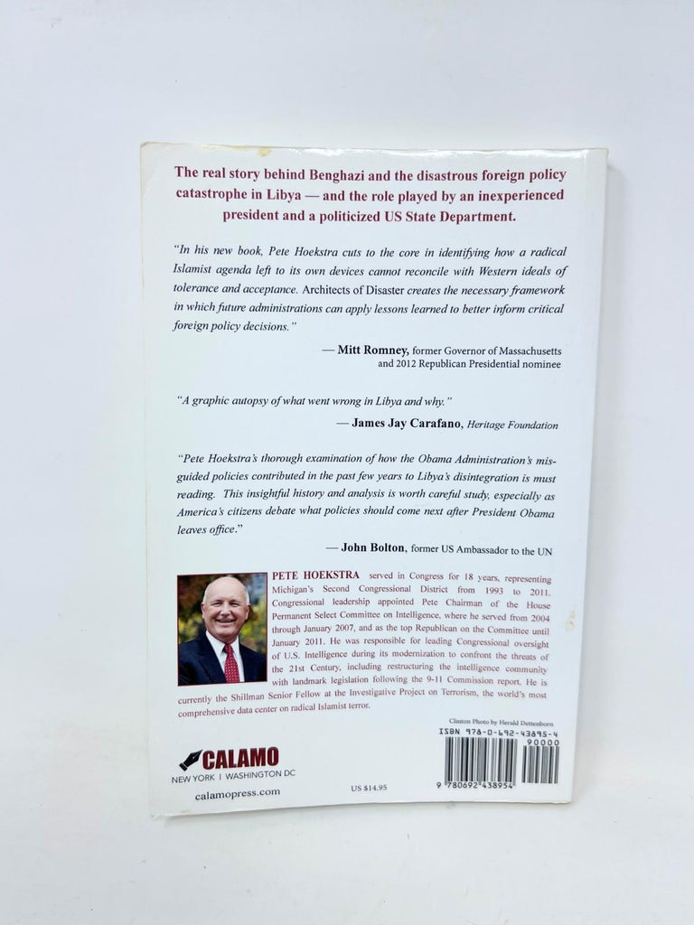 Architects of Disaster: The Destruction of Libya Paperback or Softback