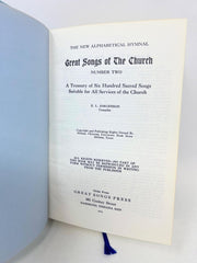 1976 Great Songs of the church number two E.L. Jorgenson