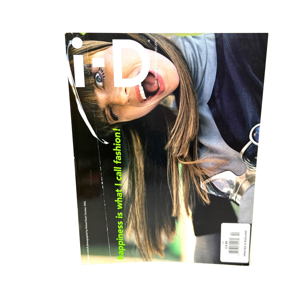 i-D magazine no.270 October 2006 Angela Lindvall Cover The Happiness Issue