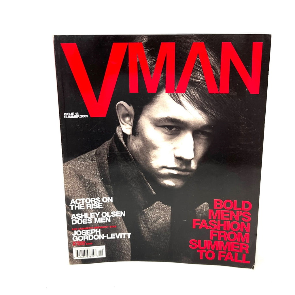 VMAN magazine #14 Summer 2009 Joseph Gordon-Levitt Cover