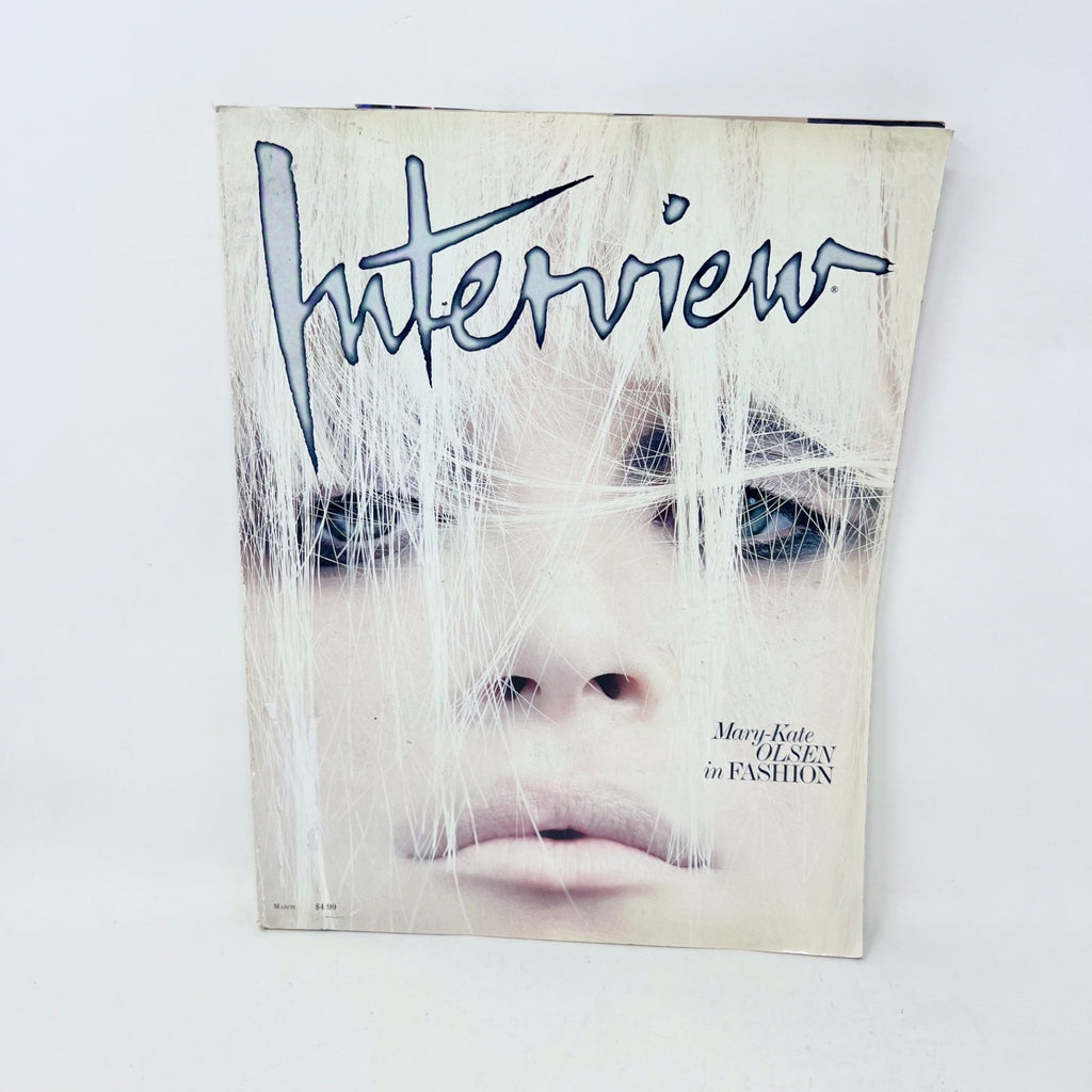2009 MARCH INTERVIEW MAGAZINE - MARY-KATE OLSEN FRONT COVER