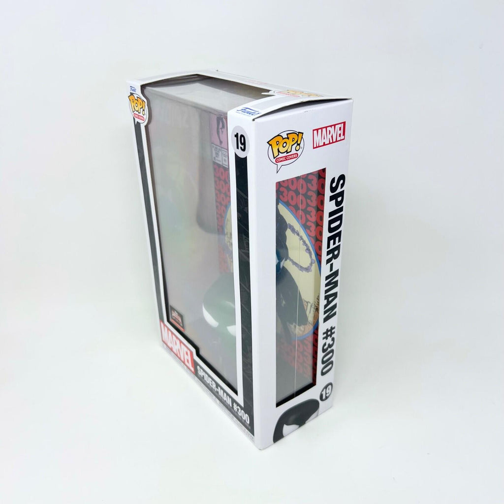 Funko Pop Comic Cover THE AMAZING SPIDER-MAN BLACK SUIT 300 Exclusive Marvel 19