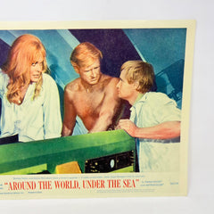 1966 Around The World Under the Sea Original Movie Lobby Card No.3